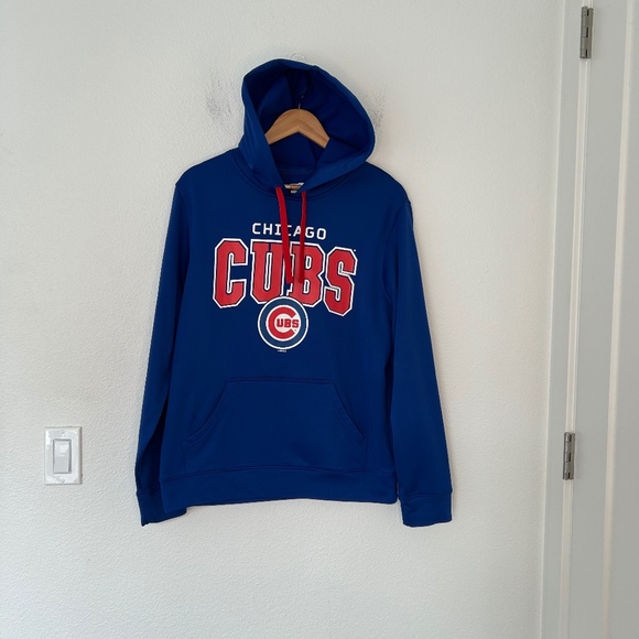 Chicago Cubs MLB Genuine Merchandise Hoodie Color Blue Size Medium - Picture 1 of 16